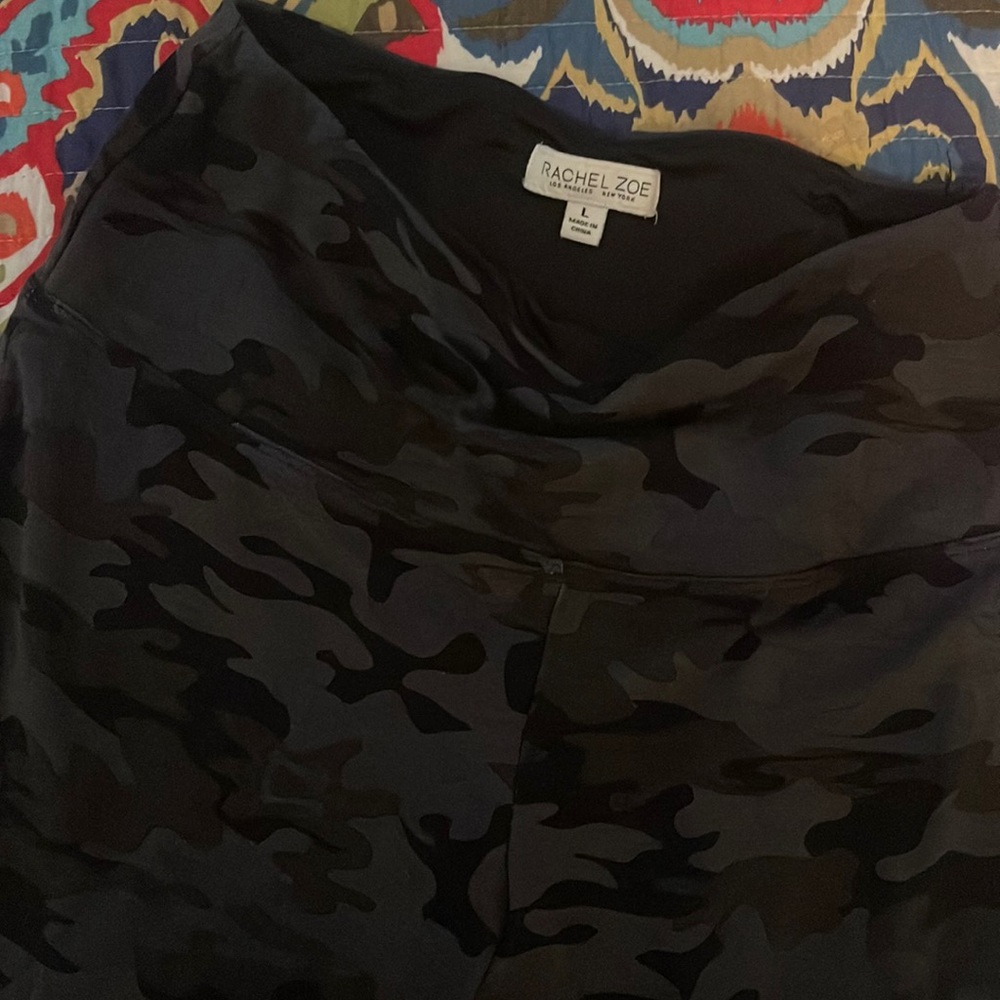 Rachel Zoe Camo Leggings L